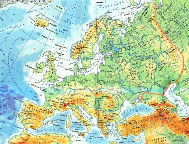 Кавказ — это Европа или Азия: где проходит граница между двумя частями света