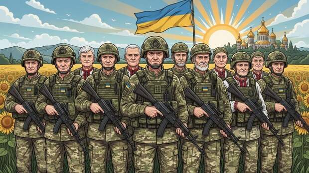 Украинцам старше 60 лет разрешили проходить военную службу по контракту