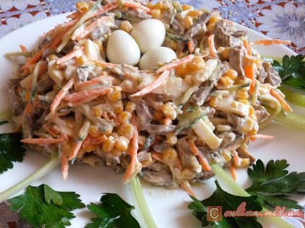 Салат гнездо кукушки с фото | красивый, вкусный Салат гнездо кукушки с фото | красивый, вкусный