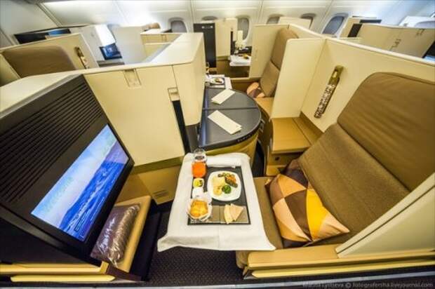 Airbus A380 авиакомпании Etihad Airways для самого роскошного авиаперелёта (18 фото)