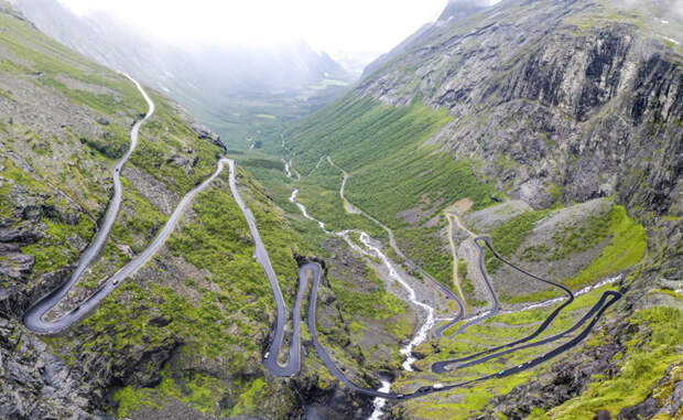 Дорога троллей, Норвегия дороги, опасность, факты