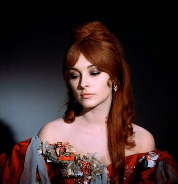 Шерон Тейт, на съемках фильма "Бал вампиров", 1966 год. Историческая фотография, редкие фотографии, ретро фото, фото