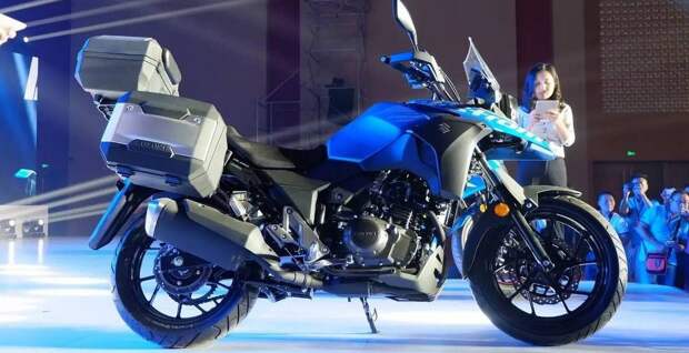 Компания Suzuki пополнила линейку adventure riders новинкой - V-Strom 250 2017