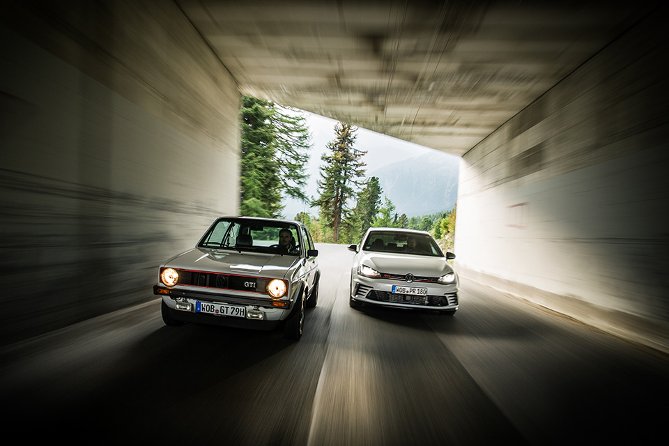 Отмечаем юбилей прародителя всех «хот-хэтчей» в компании первого VW Golf GTI и GTI Clubsport. Фото 16