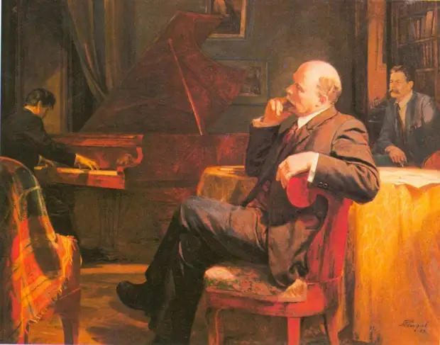 Никто и никогда не забудет имя − Ленин !