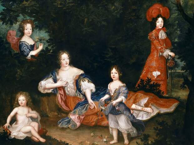 Мадам де Монтеспан с детьми, 1678 | Фото: my.mail.ru