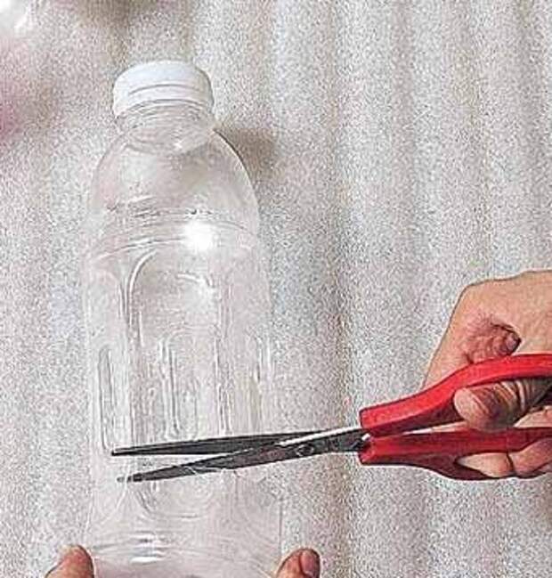 необычное применение пластиковой бутылки