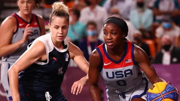 Женская сборная России завоевала серебряную медаль ОИ в Токио в баскетболе 3×3