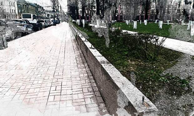 В мэрии Орла пообещали вернуть чугунный забор обратно в сквер Танкистов