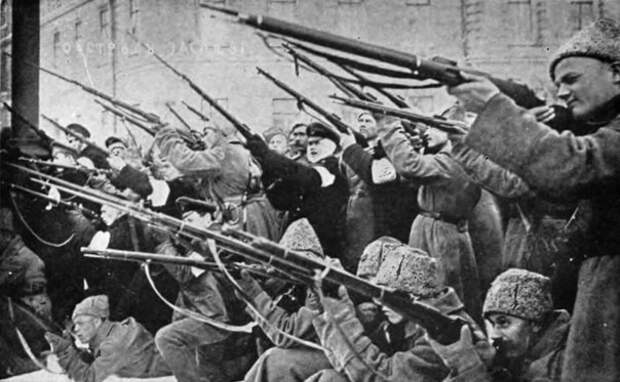 Перестрелка с полицией. Петроград, март 1917 года. было, история, фото