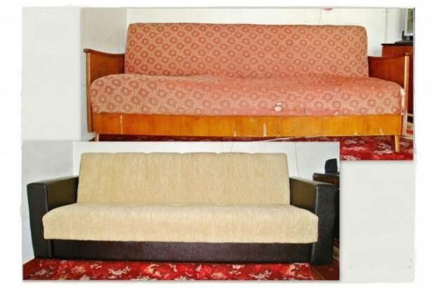 Интересные переделки старой мебели: до и после 12