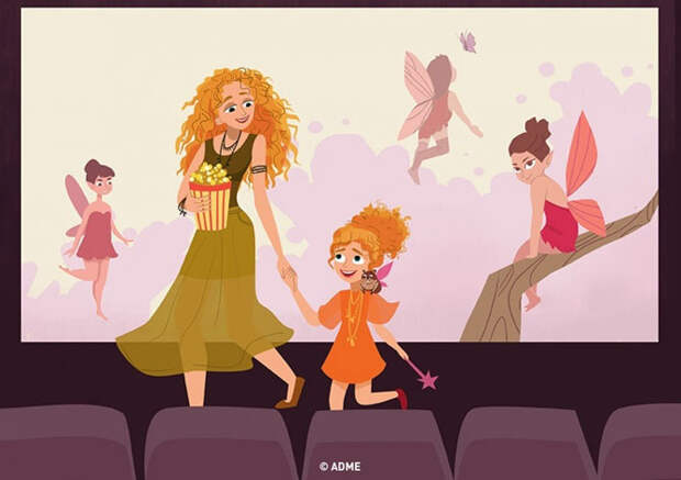 10 иллюстраций о том, какое счастье быть мамой дочери