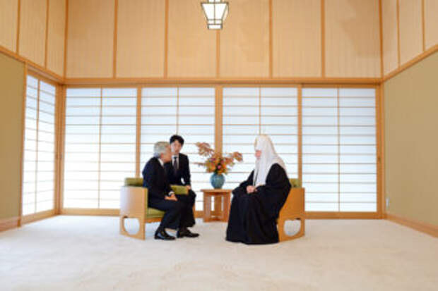 Встреча с императором Японии Акихито