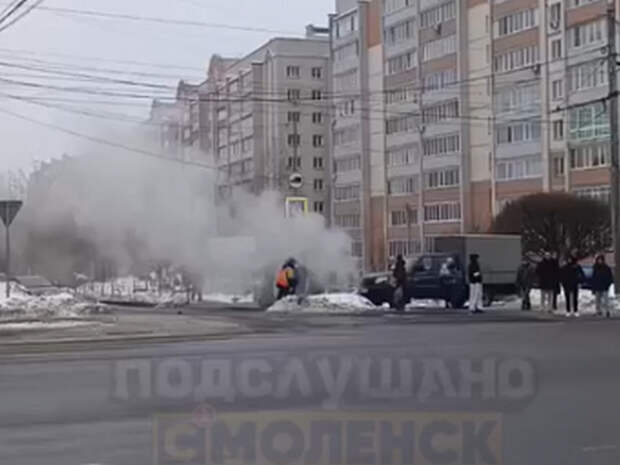 В Смоленске снова произошла авария на теплосетях