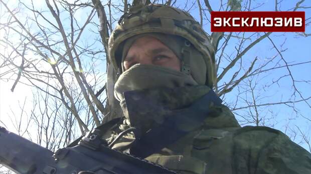 Штурмовик рассказал, как закидал гранатами украинского пулеметчика