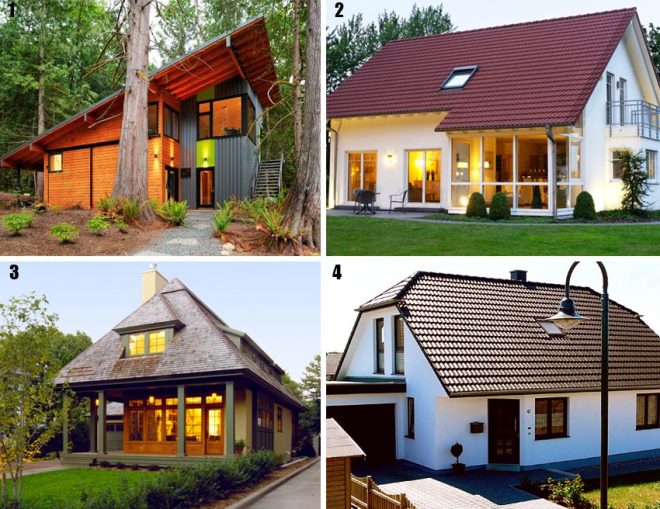 Красивые крыши домов с мансардой и балконом: фото, интересные идеи (103 фото)