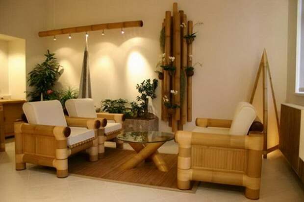 бамбуковый декор