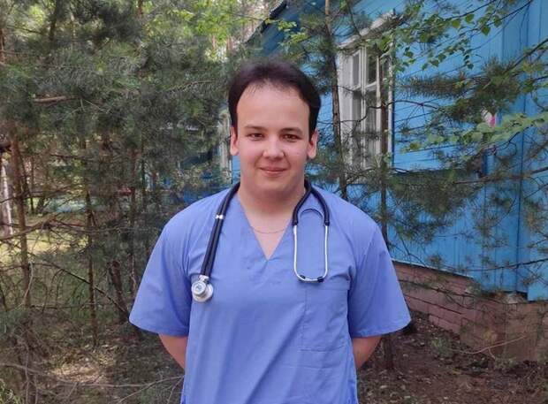 Студент Рязанского медуниверситета в первый день практики спас женщину