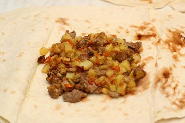 рецепт мясо в армянском лаваше