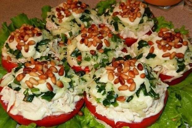 Десятка чудесных праздничных салатов