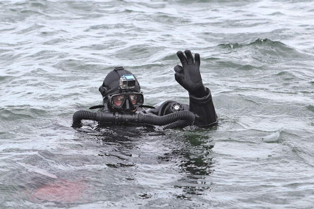 На Сахалине спасли водолаза, который провел в открытом море двое суток