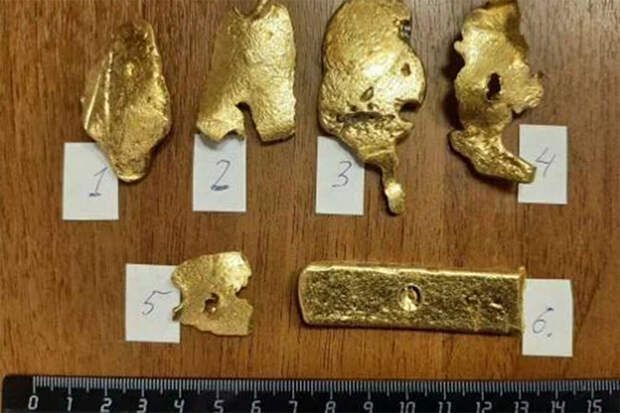 В Красноярском крае изъяли у мужчины добытое золото на 4 млн рублей