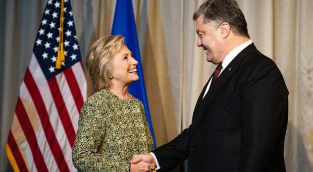 Украина молится за Клинтон