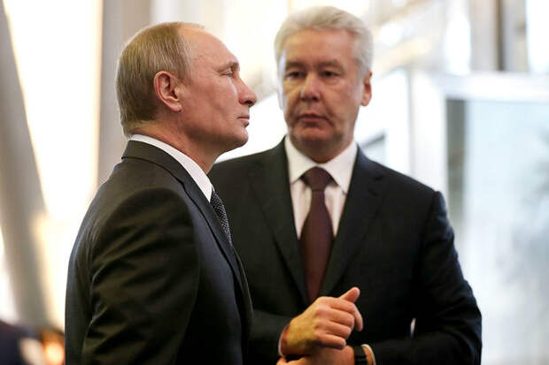 Путин и Собянин