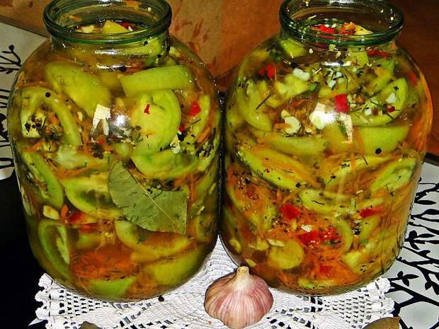 ПРЯНЫЕ СОЛЁНЫЕ ПОМИДОРЫ | Зеленые помидоры, Вкусняшки, Еда
