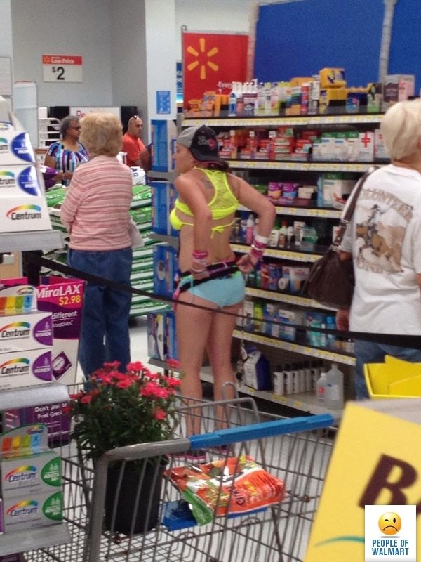 Странные посетители американских супермаркетов People Of Walmart, америка, люди, магазин, мода, одежда, чудики