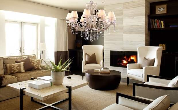 Люстры в интерьере квартиры: фото, как сделать правильный выбор (72 фото)