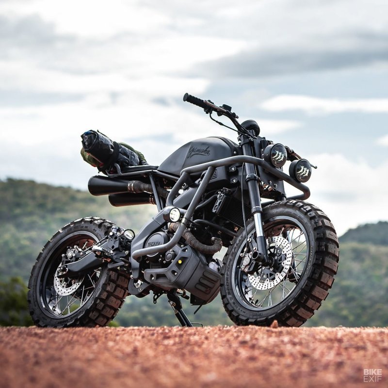 K-Speed: кастом Yamaha XSR155 Trail Breaker из Таиланда