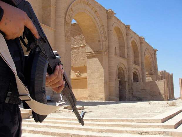 Иракские военные обнаружили разрушенный храм Ассирийского царя