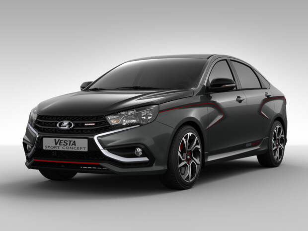 На фото: Lada Vesta Sport