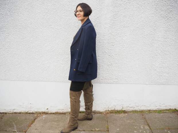 Navy coat