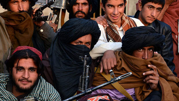Афганские талибы в провинции Фарах