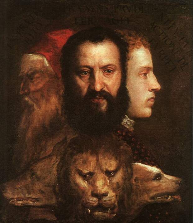 Тициан. Аллегория времени. Ок. 1565