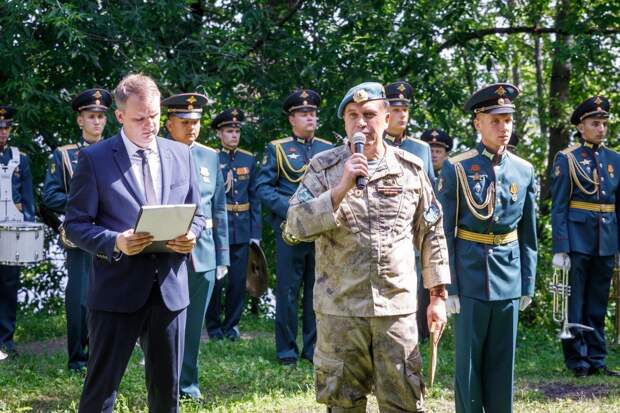 В Невском районе отметили День ветеранов боевых действий