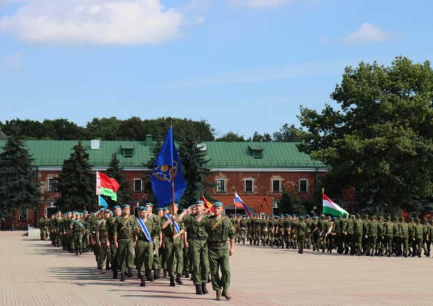 В Брестской крепости состоялась церемония открытия совместного оперативно-стратегического учения ОДКБ «Боевое братство - 2023»