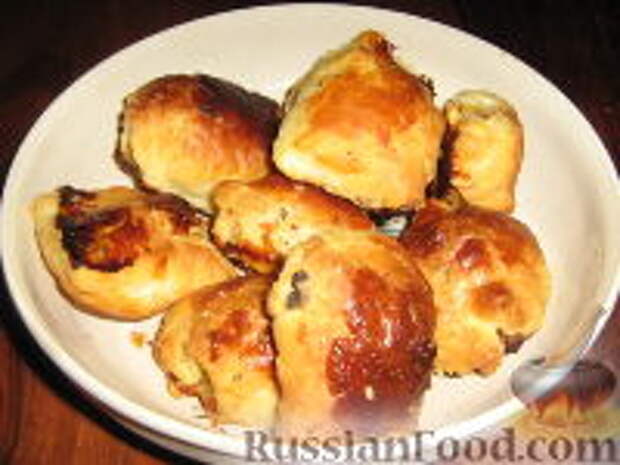 Фото к рецепту: Фальшивая самса с курицей и тыквой