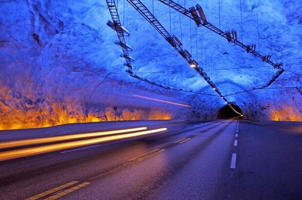 самый длинный в мире автомобильный туннель
