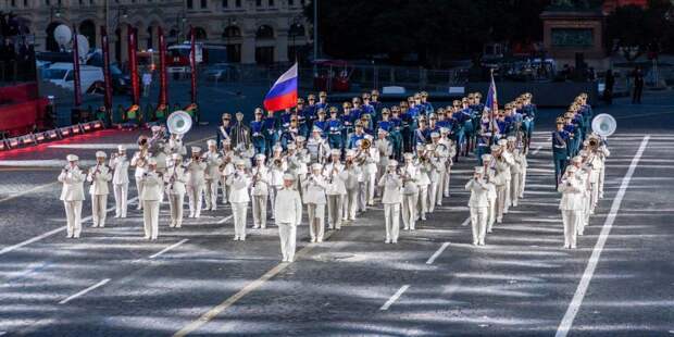 В Москве в рамках фестиваля «Спасская башня» выступят военные оркестры/mos.ru