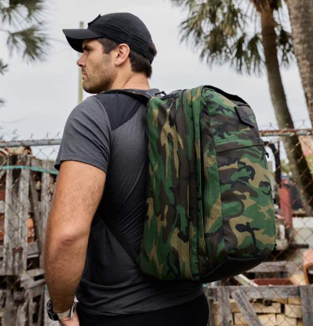 GORUCK GR2 Waxed Woodland Camo Backpack - 34L