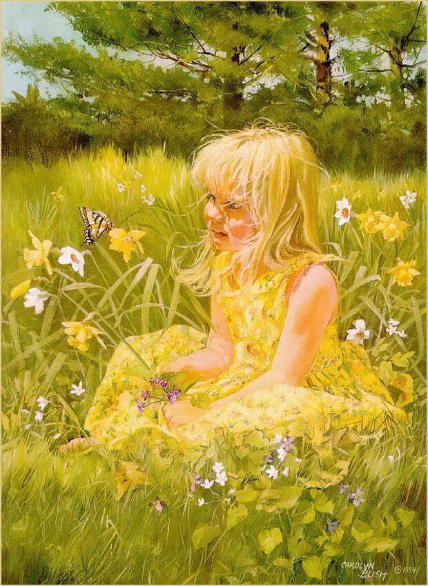 акварели художника Carolyn Blish-11