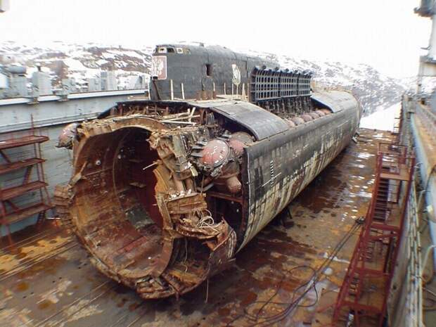 Затонула подлодка «Курск»