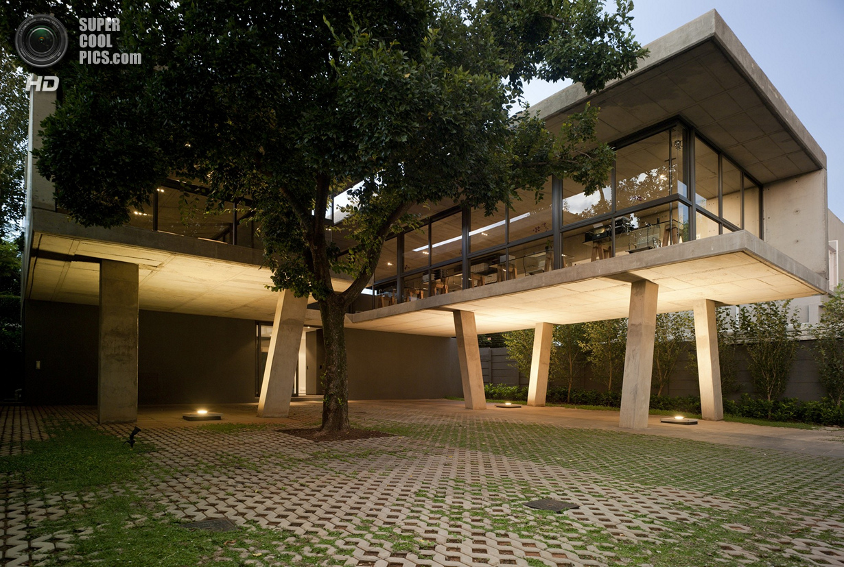 Южная Африка. Претория. Здание Floating in Space, спроектированное W Design Architecture Studio. (Jamie Thom)