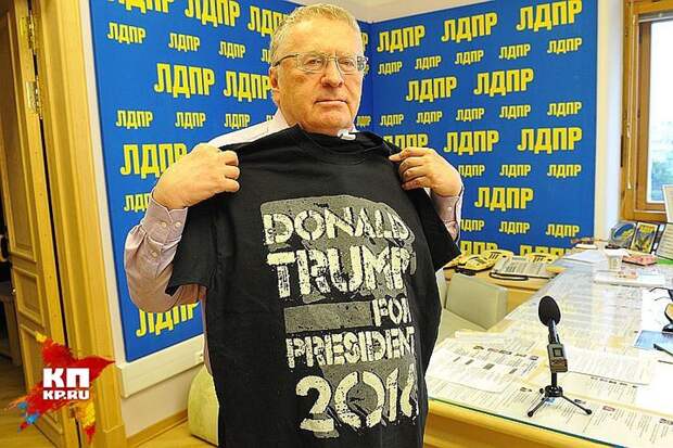 Владимира Жириновского сравнивают с Дональдом Трампом здесь и за океаном. Фото: Виктор ГУСЕЙНОВ