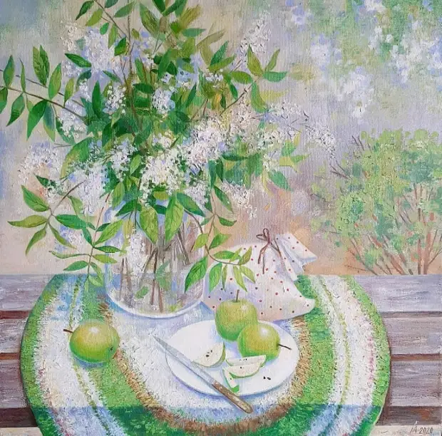 Художник Анастасия Лобанова. Живу, люблю и верю