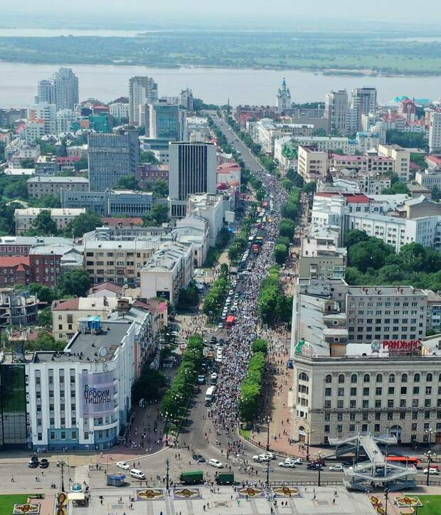 Фургаловские защитники: на митинге в Хабаровске заметили «Пуделя»