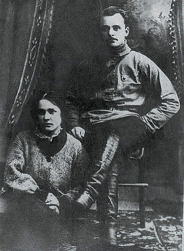 Анна Стешенко с Дмитрием Фурмановым.